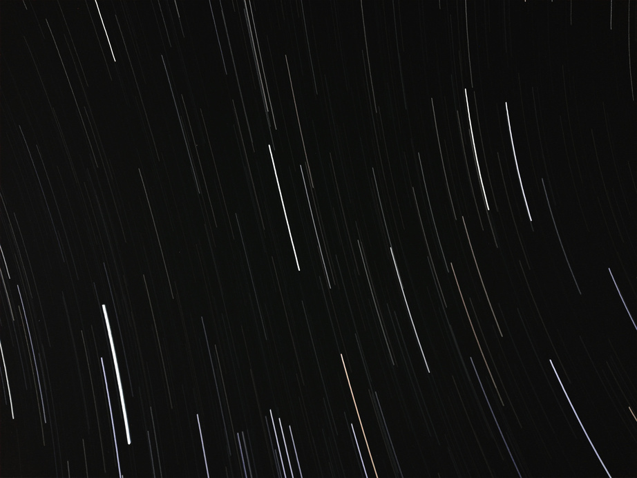 White and Black Light Streaks